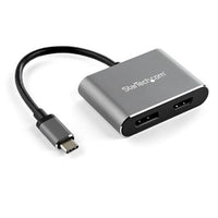 StarTech.com CDP2DPHD USB graphics adapter 3840 x 2160 pixels Black, Gray