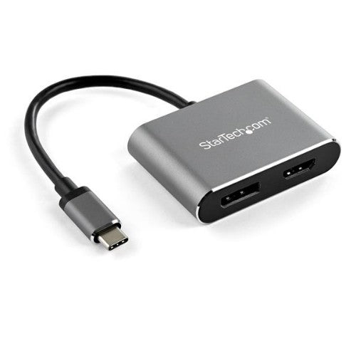 StarTech.com CDP2DPHD USB graphics adapter 3840 x 2160 pixels Black, Gray
