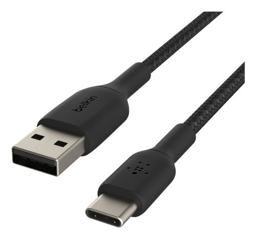Belkin CAB002BT2MBK USB cable 78.7" (2 m) USB A USB C Black