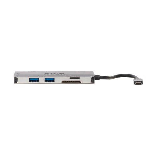 Tripp Lite U442-DOCK5-GY laptop dock/port replicator Wired USB 3.2 Gen 1 (3.1 Gen 1) Type-C Gray