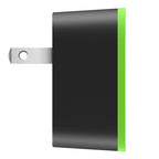 Belkin F8M886TT04-BLK mobile device charger Universal Black, Green AC Indoor