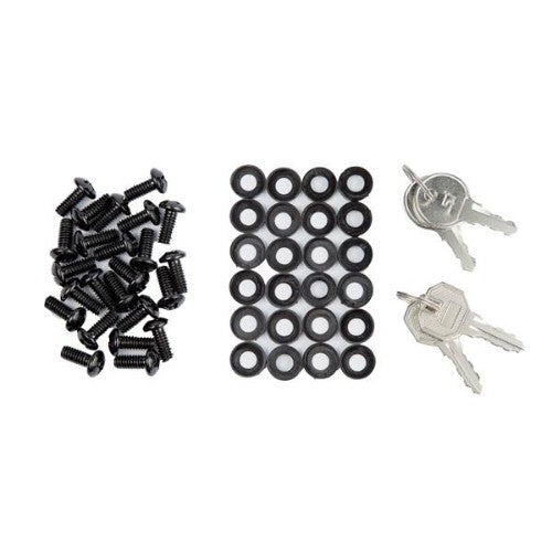 StarTech.com RK630WALVS rack cabinet 6U Wall mounted rack Black