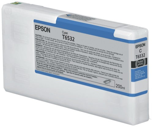 Epson T6532 Cyan (200ml) ink cartridge 1 pc(s) Original