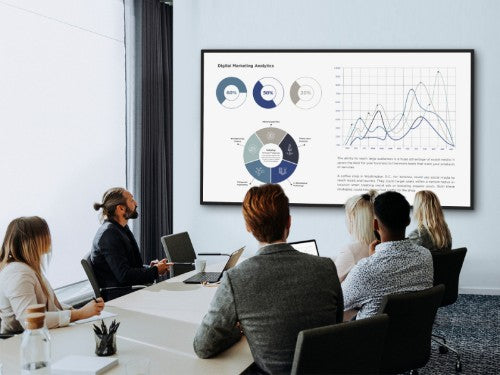 Viewsonic CDE7530 signage display 75" Wi-Fi 450 cd/m² 4K Ultra HD Black Built-in processor Android 11