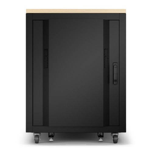 APC AR4017A rack cabinet 17U Freestanding rack Black, Maple color