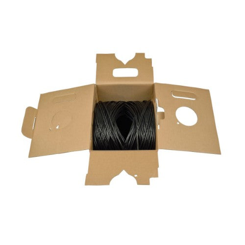 Tripp Lite N024-01K-BK networking cable Black 12000" (304.8 m) Cat5e U/UTP (UTP)