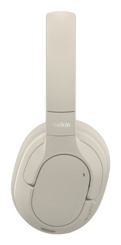 Belkin SoundForm Isolate Headset Wired & Wireless Head-band Calls/Music USB Type-C Bluetooth Sand