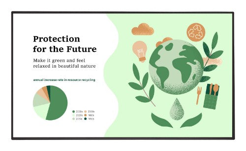 LG 49UM5N-E signage display Digital signage flat panel 49" LCD Wi-Fi 500 cd/m² 4K Ultra HD Black WebOS 24/7