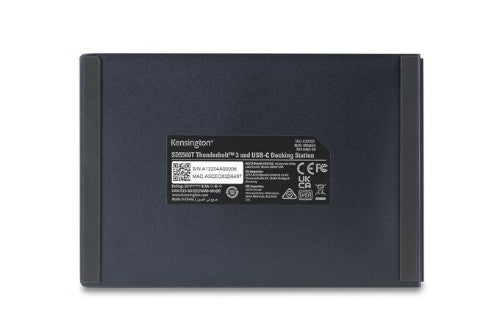 Kensington SD5560T Docking Thunderbolt 3 Gray, Light Blue