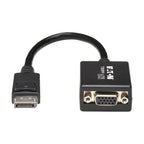 Tripp Lite P134-06N-VGA video cable adapter 5.91" (0.15 m) DisplayPort VGA (D-Sub) Black