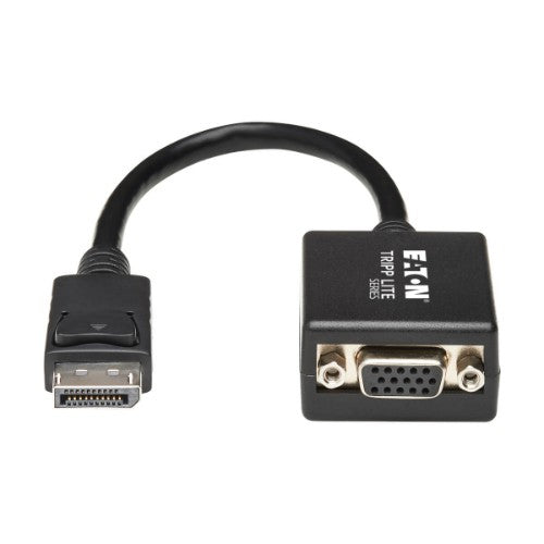 Tripp Lite P134-06N-VGA video cable adapter 5.91" (0.15 m) DisplayPort VGA (D-Sub) Black
