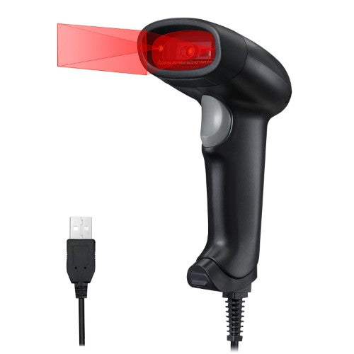 Adesso NuScan 2600U Handheld bar code reader 2D CMOS Black
