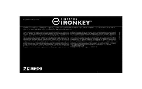 Kingston Technology IronKey D500S USB flash drive 256 GB USB Type-A 3.2 Gen 1 (3.1 Gen 1) Black