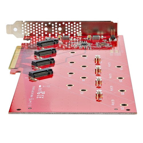 StarTech.com QUAD-M2-PCIE-CARD-B interface cards/adapter Internal M.2