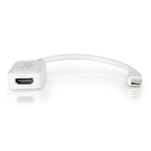 C2G 54314 video cable adapter 7.87" (0.2 m) Mini DisplayPort HDMI White