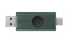 Kingston Technology DataTraveler DuoG2 USB flash drive 256 GB USB Type-A / USB Type-C 3.2 Gen 1 (3.1 Gen 1) Black, Green