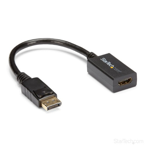 StarTech.com DP2HDMI2 video cable adapter 8.27" (0.21 m) DisplayPort HDMI Black