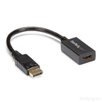 StarTech.com DP2HDMI2 video cable adapter 8.27" (0.21 m) DisplayPort HDMI Black