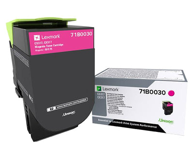 Lexmark 71B0030 toner cartridge 1 pc(s) Original Magenta