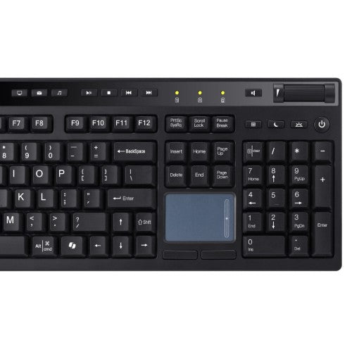 Adesso WKB-4450UB keyboard Home/Office RF Wireless QWERTY US English Black
