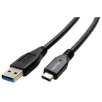 VisionTek USB 3.1 1m USB cable USB 3.2 Gen 2 (3.1 Gen 2) 39.4" (1 m) USB C USB A Black