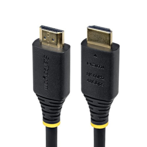 StarTech.com HDMI21-CBL-8K60-5M HDMI cable 196.9" (5 m) HDMI Type A (Standard) Black