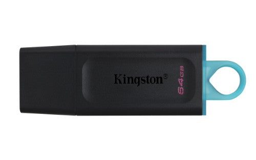 Kingston Technology DataTraveler Exodia USB flash drive 64 GB USB Type-A 3.2 Gen 1 (3.1 Gen 1) Black, Turquoise