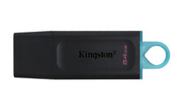 Kingston Technology DataTraveler Exodia USB flash drive 64 GB USB Type-A 3.2 Gen 1 (3.1 Gen 1) Black, Turquoise