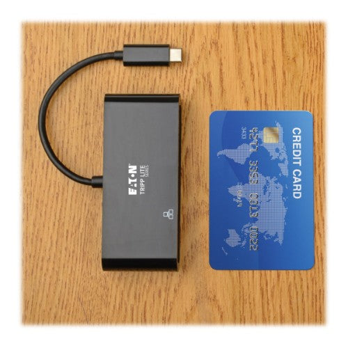 Tripp Lite U460-003-3AGB-C interface hub USB 3.2 Gen 2 (3.1 Gen 2) Type-C 5000 Mbit/s Black