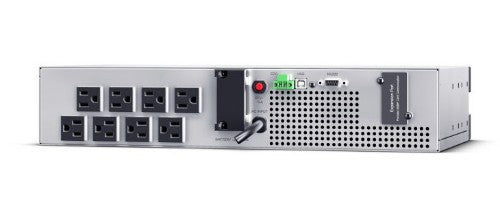 CyberPower Online S Series OL750RM uninterruptible power supply (UPS) Double-conversion (Online) 1.5 kVA 600 W 8 AC outlet(s)