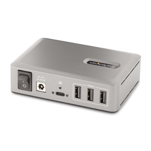 StarTech.com 10G8A2CS-USB-C-HUB interface hub USB 3.2 Gen 2 (3.1 Gen 2) Type-C 10000 Mbit/s Gray