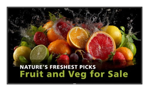 Philips 5000 series 86BDL5050D/00 signage display 86" LCD Wi-Fi 600 cd/m² Full HD Black Built-in processor Android