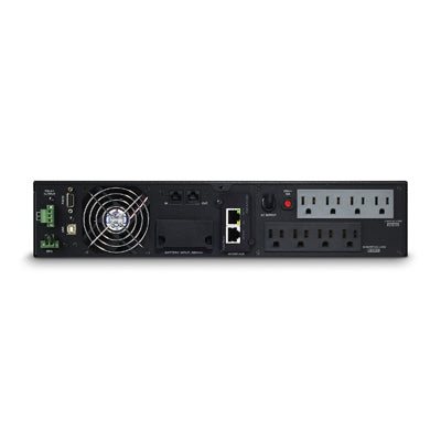 CyberPower OL1500RTXL2UN uninterruptible power supply (UPS) Double-conversion (Online) 1.5 kVA 1350 W 8 AC outlet(s)