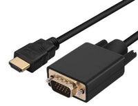 Axiom HDMIMVGAM06-AX cable gender changer HDMI VGA Black