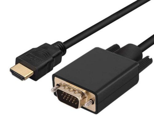 Axiom HDMIMVGAM06-AX cable gender changer HDMI VGA Black
