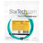 StarTech.com A50FBLCLC3 InfiniBand/fibre optic cable 118.1" (3 m) LC Turquoise
