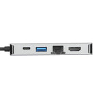 Targus DOCK419USZ notebook dock/port replicator Wired USB 3.2 Gen 1 (3.1 Gen 1) Type-C Gray
