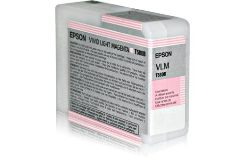Epson T580B00 ink cartridge 1 pc(s) Original Vivid light magenta