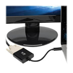 Tripp Lite U444-06N-DVIBAM video cable adapter 5.91" (0.15 m) USB Type-C DVI-D Black
