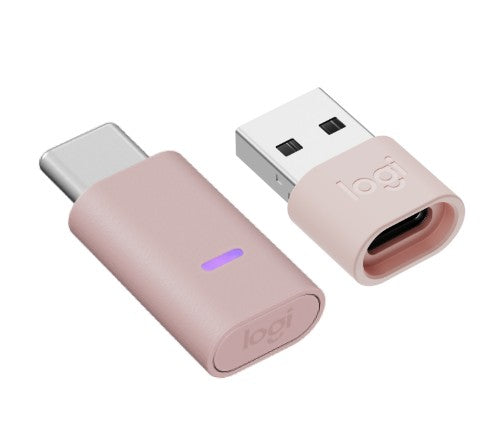 Logitech 981-001303 headphones/headset Wireless Head-band Office/Call center Bluetooth Rose