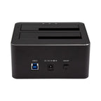 StarTech.com SDOCK2U33 storage drive docking station USB 3.2 Gen 1 (3.1 Gen 1) Type-B Black