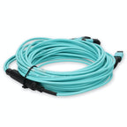 AddOn Networks ADD16FMPO4PO3M5OM4 fiber optic cable 118.1" (3 m) MPO-16 4x MPO LOMM OM4 Aqua color