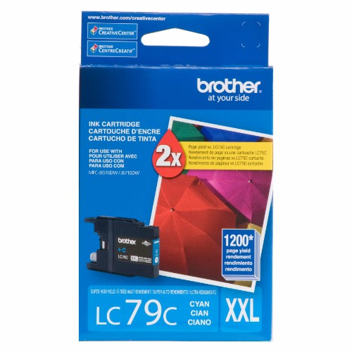 Brother LC-79CS ink cartridge Original Extra (Super) High Yield Cyan