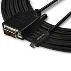 StarTech.com CDP2DVI3MBNL video cable adapter 118.1" (3 m) USB Type-C DVI-D Black
