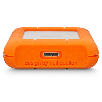 LaCie Rugged Mini external hard drive 2 TB 5400 RPM Micro-USB B 3.2 Gen 1 (3.1 Gen 1) Orange, Silver