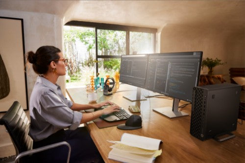 HP EliteDesk 8 SFF G1i Desktop AI PC Wolf Pro Security Edition Intel Core Ultra 7 265 16 GB DDR5-SDRAM 512 GB SSD Windows 11 Pro Black