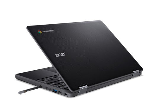 Acer Chromebook R756T-C7F1 Intel® N N100 11.6" Touchscreen HD 8 GB LPDDR5-SDRAM 64 GB Flash Wi-Fi 6E (802.11ax) ChromeOS Black