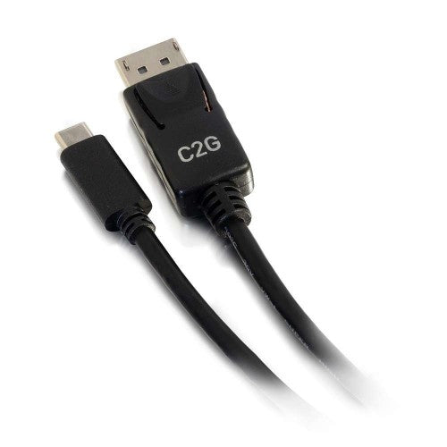 C2G 26902 video cable adapter 70.9" (1.8 m) USB Type-C DisplayPort Black