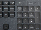 Targus Energy Harvesting EcoSmart keyboard Office Bluetooth Black