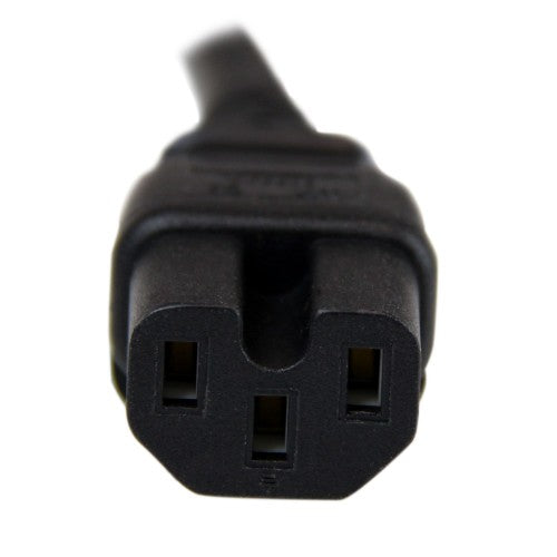 StarTech.com PXT515C158 power cable Black 94.5" (2.4 m) NEMA 5-15P C15 coupler